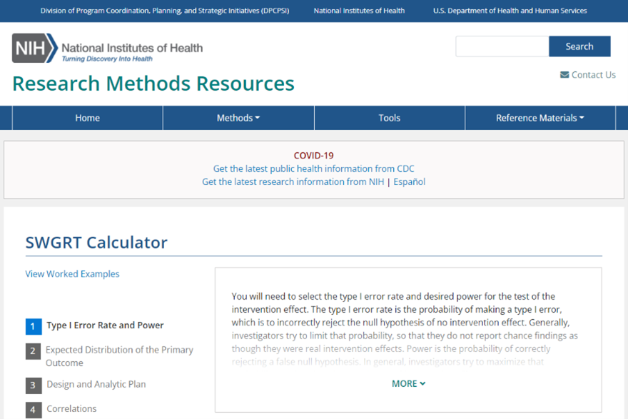 What's New with Research Methods Resources: Stepped-Wedge Group Randomized  Trials and More – NIH Extramural Nexus