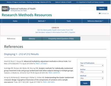 Figure 3 is a screenshot of the RMR References page.