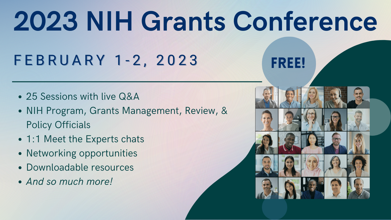 3 Ways to Prepare for the 2023 NIH Grants Conference NIH Extramural Nexus