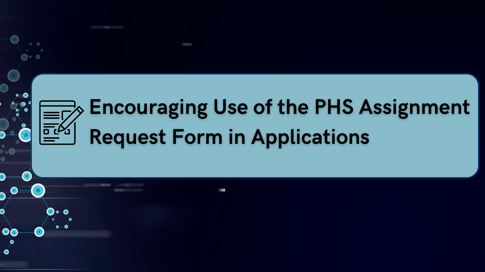 nih phs assignment request form download