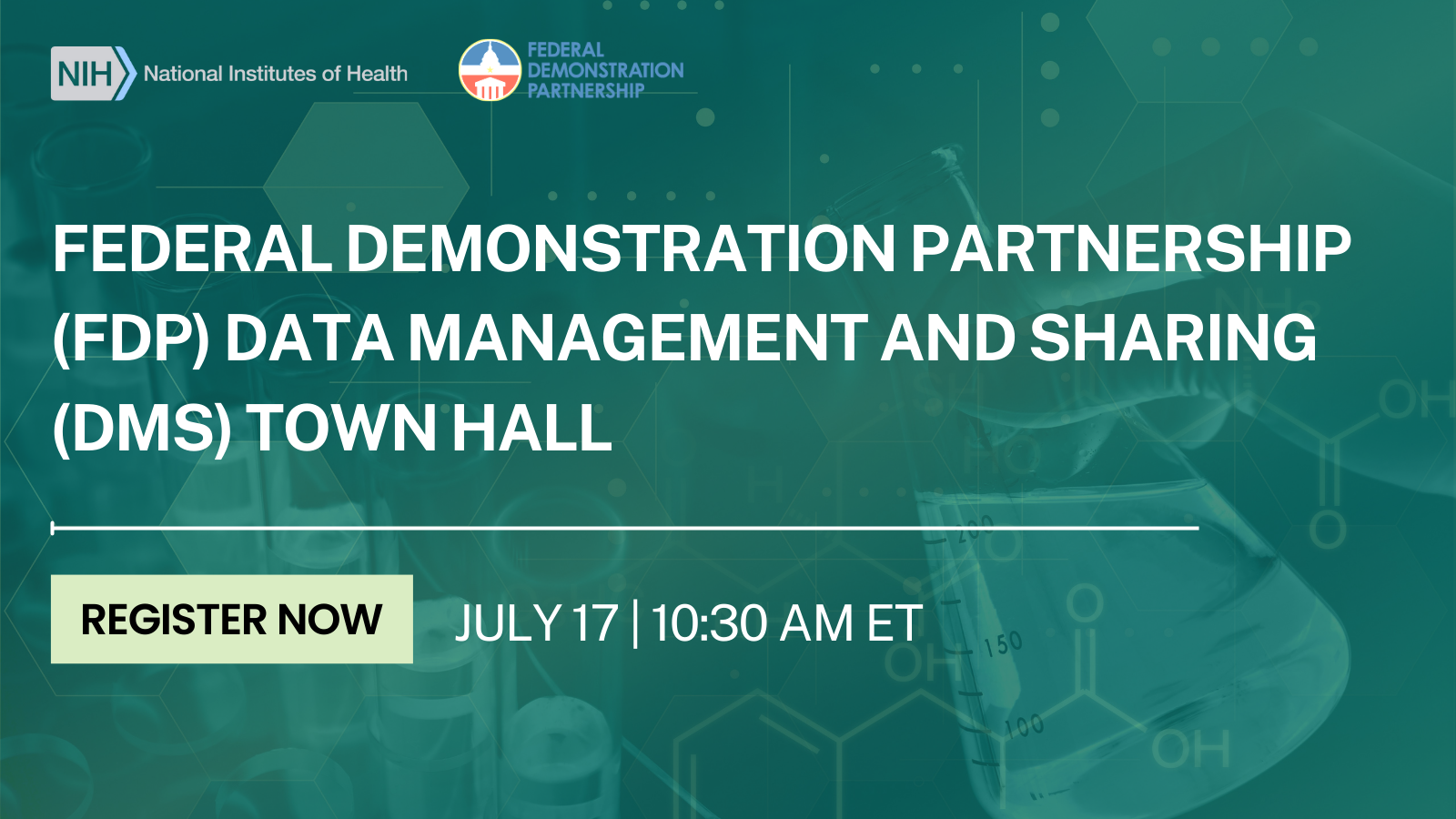 You’re Invited: Town Hall on Federal Demonstration Partnership NIH Data ...